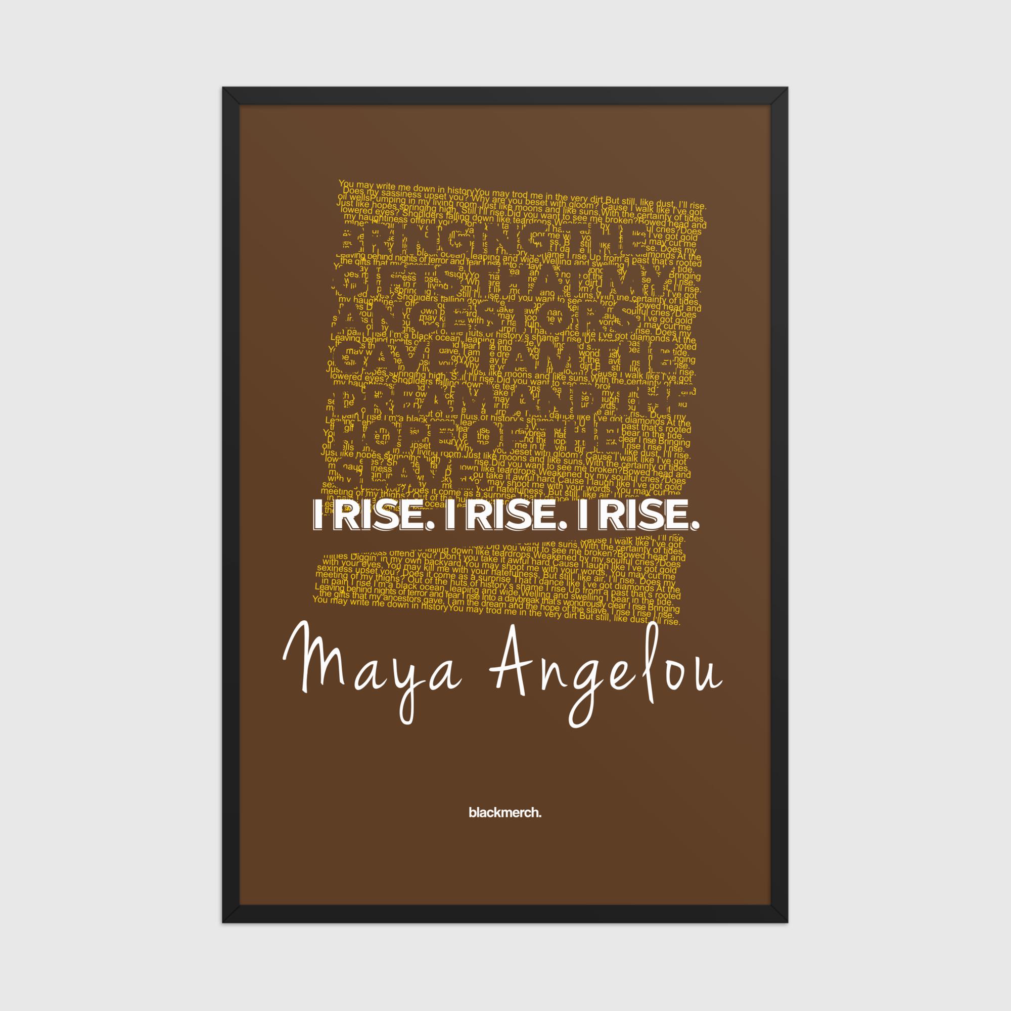 enhanced-matte-paper-framed-poster-in-black-24x36-front-68d1738590a88.jpg I RISE Poster - Image 1