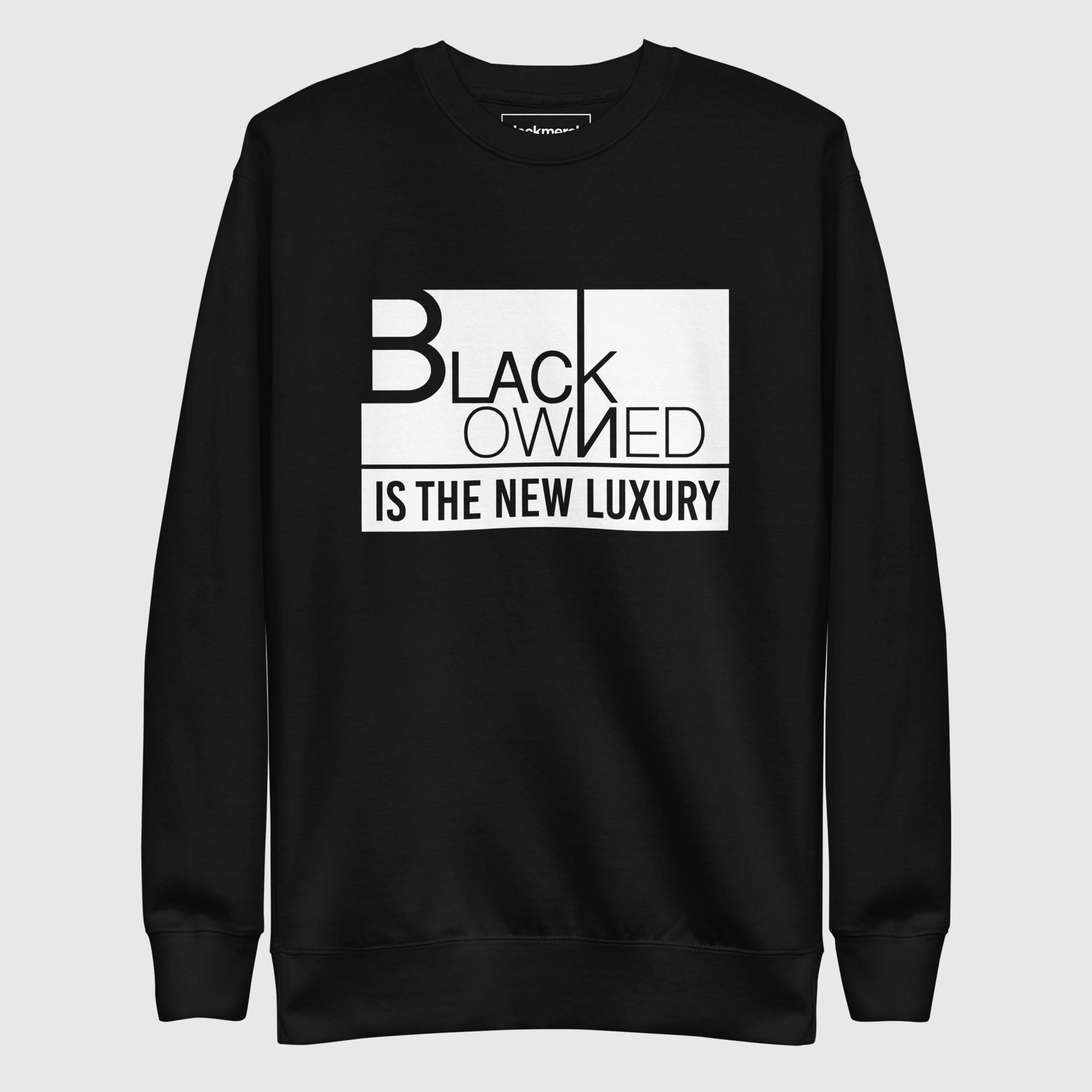 unisex-premium-sweatshirt-black-front-68eaa6c025187.jpg The New Luxury Sweatshirt - Image 1